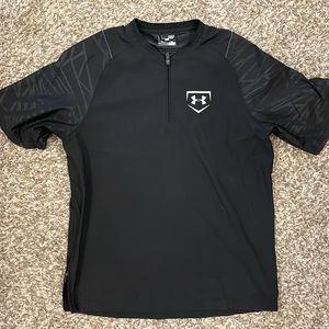 Under Armour Medium Black 1/4 Zip Pullover
